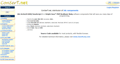 Desktop Screenshot of consert.net