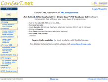 Tablet Screenshot of consert.net